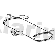 Klarius Box With Tail Pipe Rear fits Chevrolet Trax 2012 on 1.6