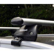 Aluminium Locking Roof Rack Cross Bars fits Audi A6 Avant 2018-2020 Summit  - Dynamic Drive