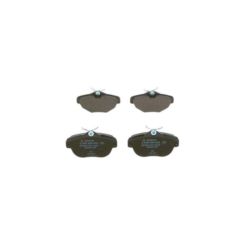 Bosch Front & Rear Pads fits Citroën C6 2009-2012 3.0