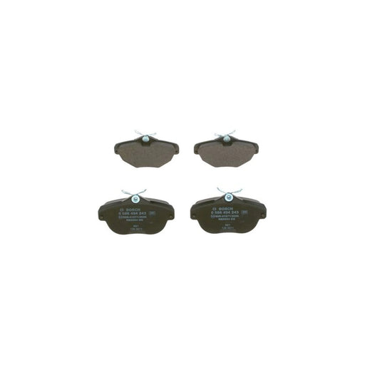Bosch Front & Rear Pads fits Citroën C6 2005-2012 2.2 2.7 3.0