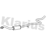 Klarius Box With Centre Pipe Centre fits Ford Fiesta VI 2012-2017 1.0
