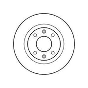 Abtex 2 x Front Brake Discs BD623S-x2