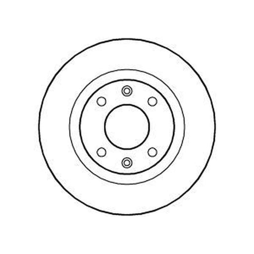 Abtex 2 x Front Brake Discs BD623S-x2