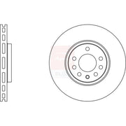 Apec Front & Rear Brake Discs & Pads fits Vauxhall Signum 2003-2008 3.2