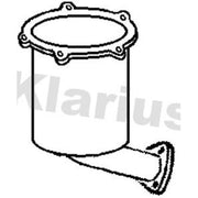 Klarius Catalyst Type Approved fits Nissan Murano I 2003-2008 3.5