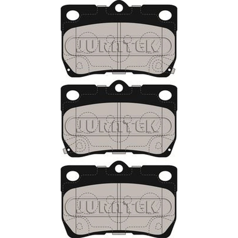 Juratek Rear Brake Pad Set fits Lexus Gs 2005-2011