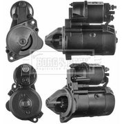 Borg & Beck Starter Motor 12V 0.8kW 9 Teeth BST2165
