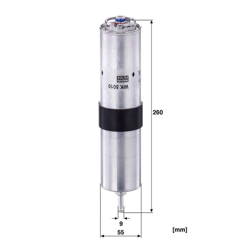MANN-FILTER Full Service Kit with Air, Oil, Fuel & Cabin Filters fits BMW 3
