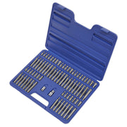 Sealey TRX-Star/Security TRX-Star/Hex/Ribe/Spline Bit Set 74pc 3/8" & 1/2"Sq Dri Sealey - Dynamic Drive
