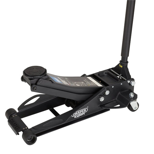 Draper Expert Professional Low Profile Fast Lift Garage Trolley Jack, 3 Tonne - image 1