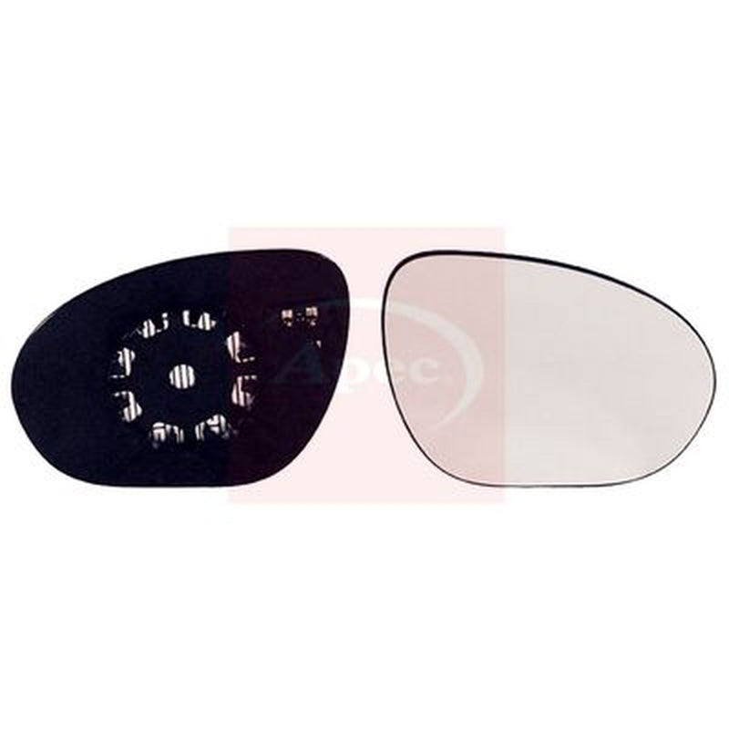 Apec Exterior Wing Mirror Glass Right fits Nissan Juke 2010-2019 1.5 1.6