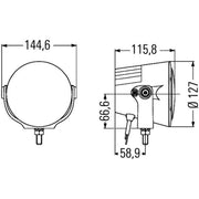 Hella Headlamp Zf 0/180Gr Sw Md12/24 1F0 Right 1F0 012 206-011 514 908 13 80