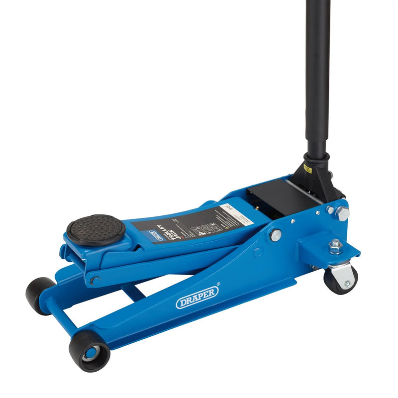 Draper Low Profile Trolley Jack, 2 Tonne - TJ2-LE - image 1