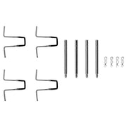 Bosch Brake Pad Accessory Fitting Kit Front fits Mercedes-Benz /8 1968-1977