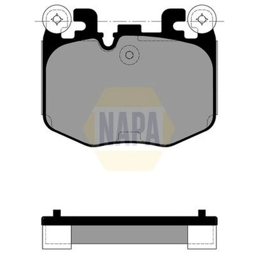 NAPA Front Brake Pad Set NBP1965
