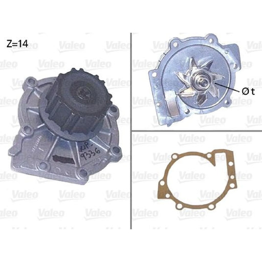 Valeo Engine Cooling Water Pump 506853