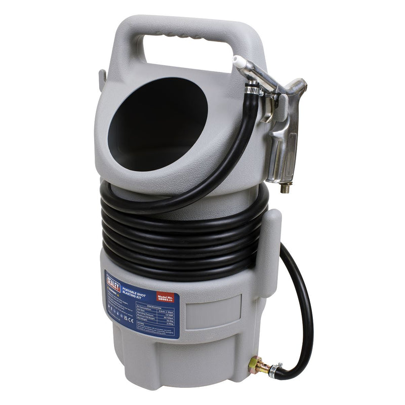 Sealey Shot Blasting Kit 22kg Capacity SB993 Sealey - Dynamic Drive