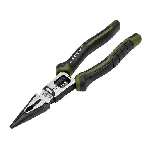 Draper Expert Long Nose Pliers with Wire Stripper, 200mm - PL-EX/LPWS-200 - image 1
