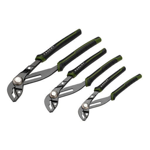 Draper Expert Quick Release Water Pump Pliers Set (3 Piece) - PL-EX/QRWPP-SET - image 1