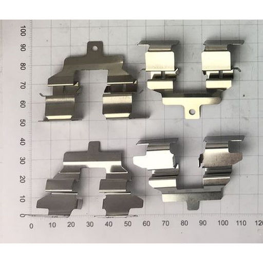Abtex Brake Pad Accessory Fitting Kit Rear fits Nissan Qashqai I 2006-2013