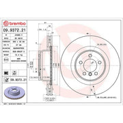 Brembo Front Brake Discs & Pads fits Land Rover Range Rover 2005-2012