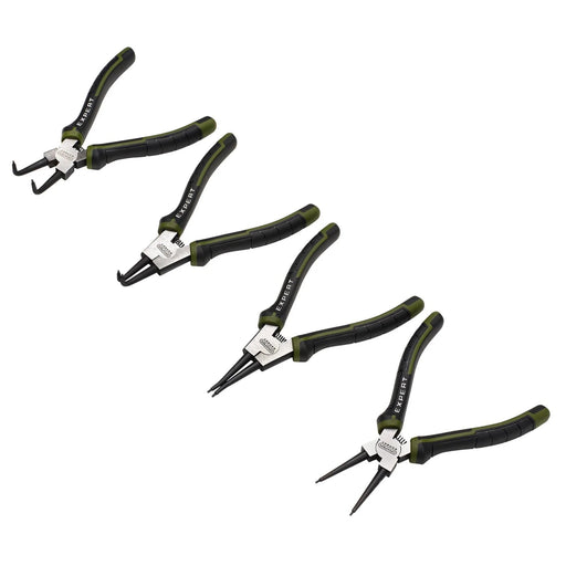 Draper Expert Circlip Pliers Set, 180mm (4 Piece) - PL-EX/CP-SET - image 1