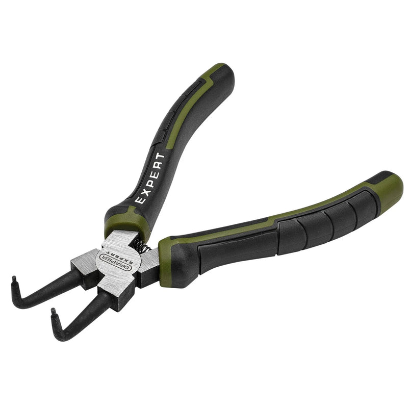 Draper Expert Bent Internal Circlip Pliers, 180mm - PL-EX/BTICP-180 - image 1