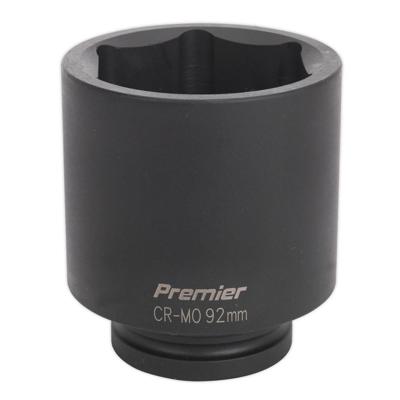 Sealey Impact Socket 92mm Deep 1"Sq Drive IS192D Sealey - Dynamic Drive