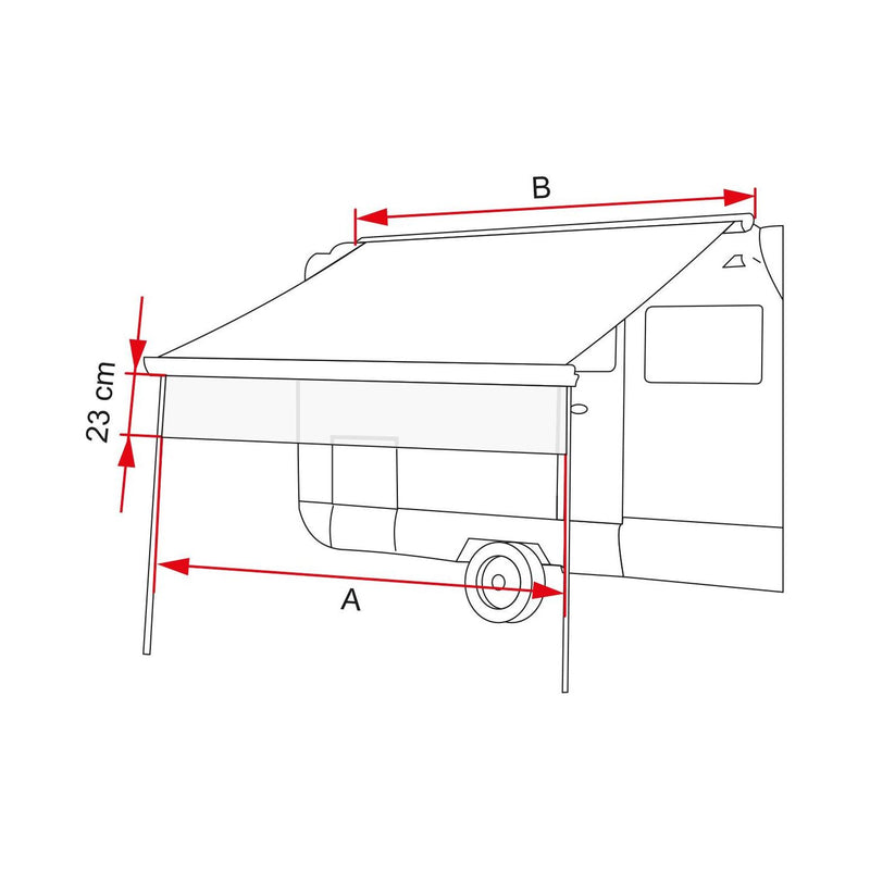 07758-01- SHADE SUN VIEW Fiamma  - Dynamic Drive