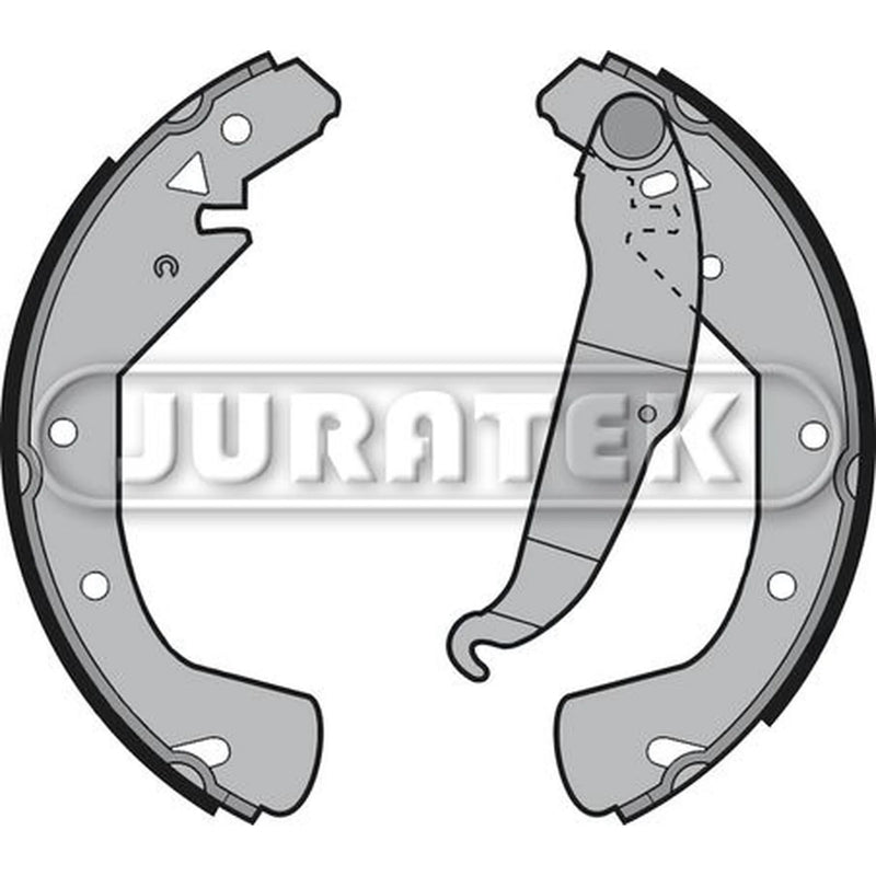 Juratek Brake Shoe Set Axle Kit Rear fits Opel Astra F 1991-1998 1.4 1.6 1.7 1.8