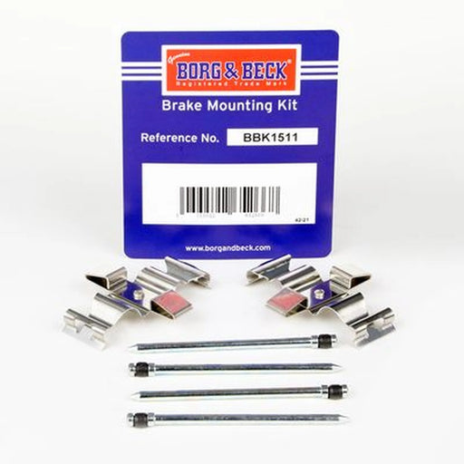 Borg & Beck Brake Pad Accessory Fitting Kit Front BBK1511