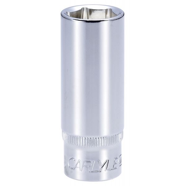 Carlyle Hand Tools Socket - Deep - Metric Standard - 3/8In. Dr - 17 mm 17mm Carlyle Hand Tools - Dynamic Drive