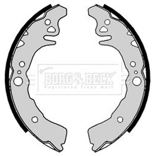 Borg & Beck Brake Shoe Set Axle Kit BBS6390