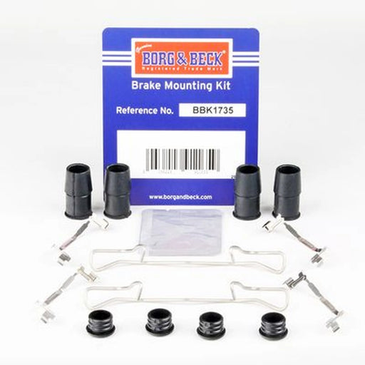 Borg & Beck Brake Pad Accessory Fitting Kit Rear BBK1735