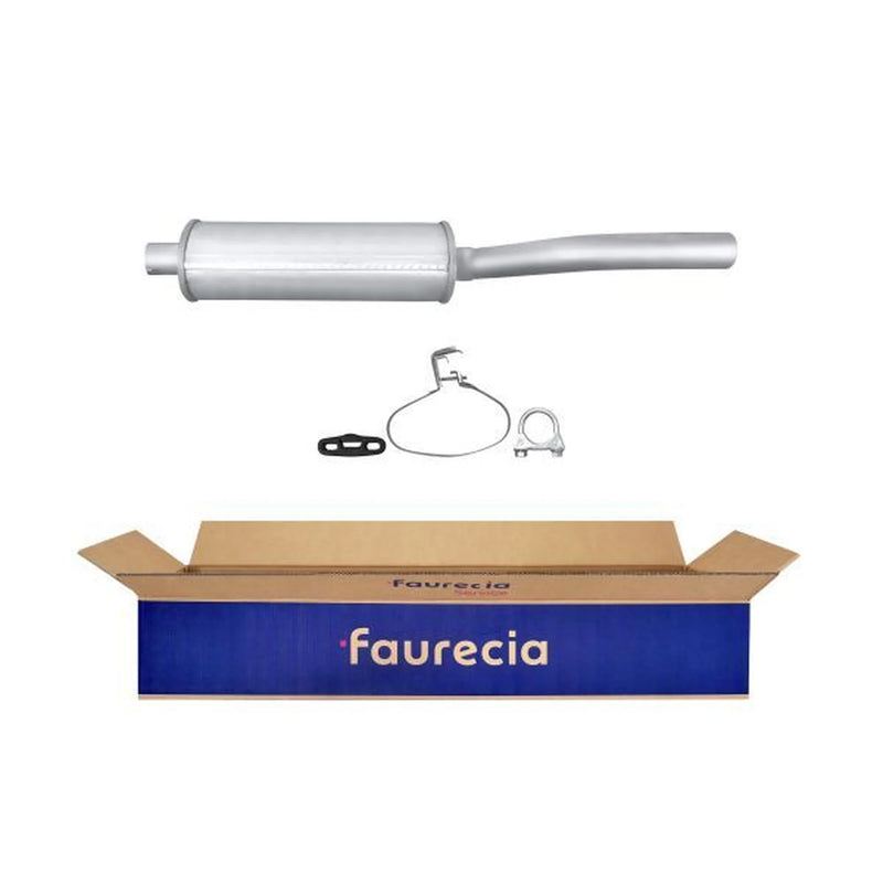 Hella End Silencer Rear fits Opel Kadett D 1979-1984 1.3