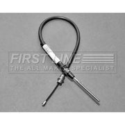 First Line Handbrake Cable Left Rear fits Peugeot 406 1995-2004
