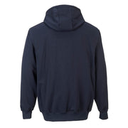 Portwest Fr Zip Front Hooded Sweatshirt M Portwest - Dynamic Drive