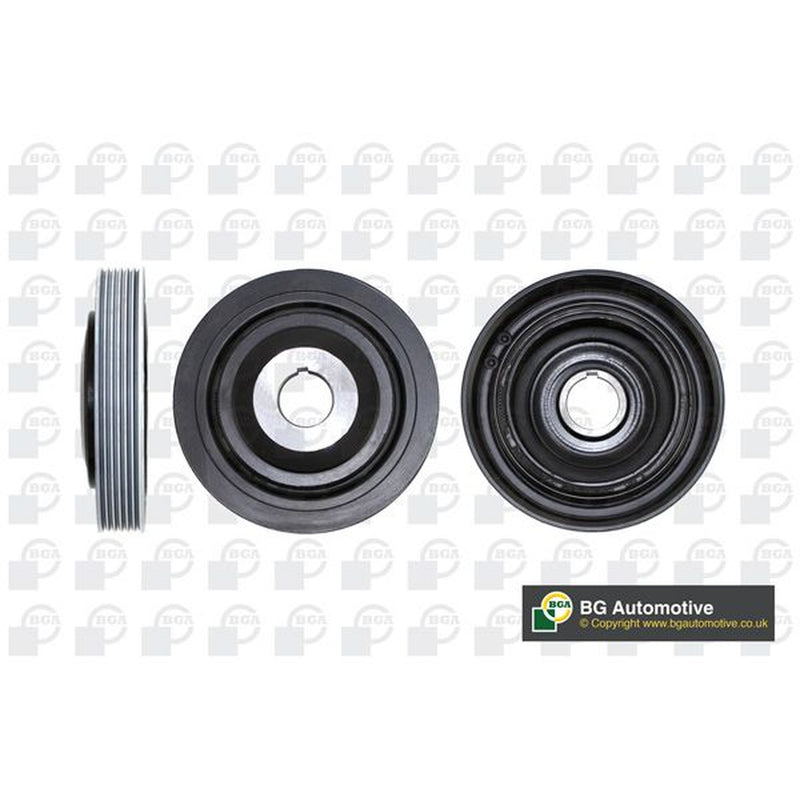 BGA Crank Shaft Belt Pulley fits Citroën C4 2004-2007 2.0