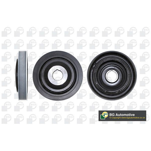 BGA Crank Shaft Belt Pulley fits Citroën C4 2004-2007 2.0