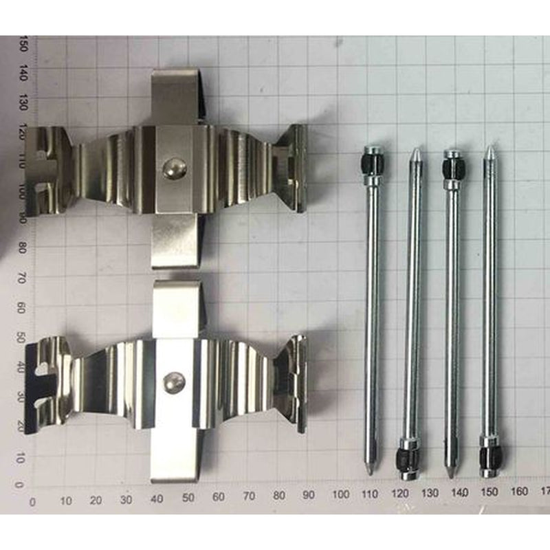 Abtex Brake Pad Accessory Fitting Kit Front fits Mercedes-Benz C-Class 2000-2007