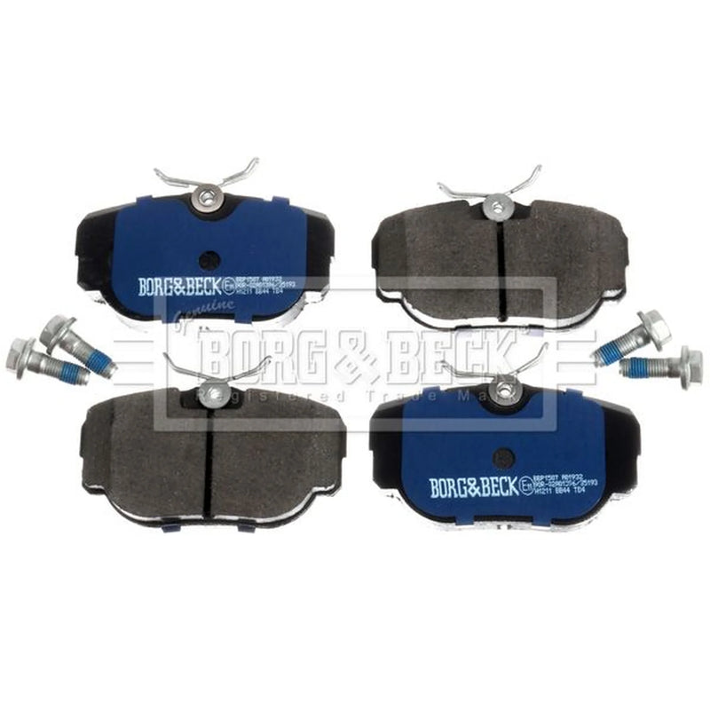 Borg & Beck Front & Rear Brake Discs & Pads fits Land Rover Range Rover