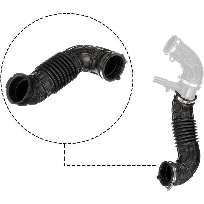 Gates Air Supply Hose NBR (nitrile butadiene r fits Ford Tourneo Custom V362 Bus