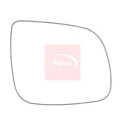 Apec Exterior Wing Mirror Glass Right fits Audi Q5 2008-2017 2.0 3.0 3.2