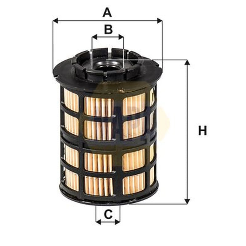NAPA Fuel Filter Element fits Chevrolet Aveo 2011-2015 1.3