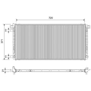 Valeo Engine Radiator 701819