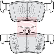 Apec Rear Brake Pad Set fits Ford Focus IV 2018-2025 1.0 1.5 2.0 2.3