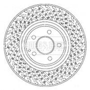 Borg & Beck Front / & Rear / Brake Discs & Pads fits Mercedes-Benz S-Class