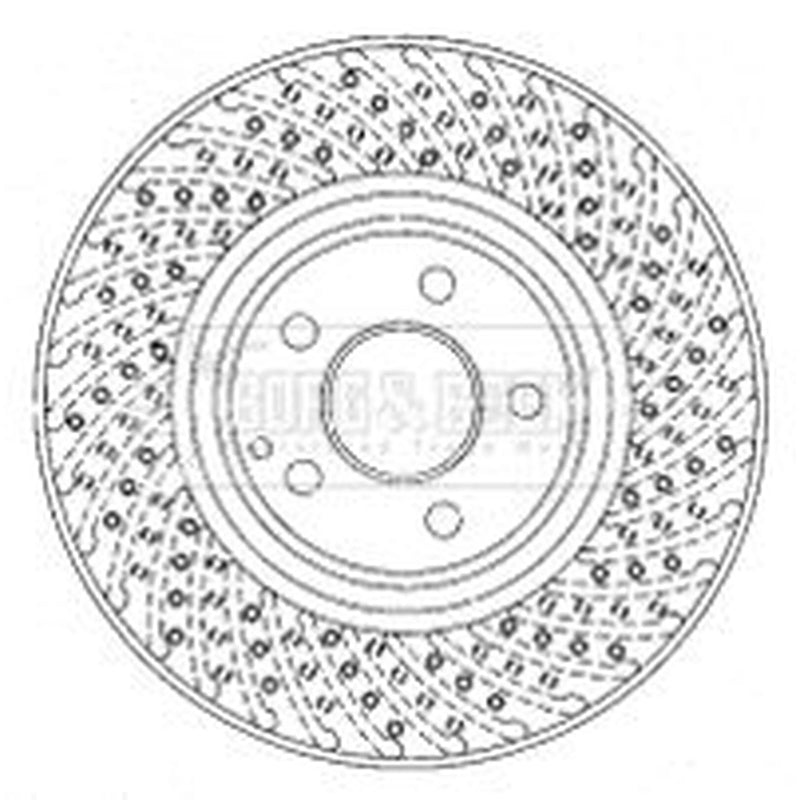 Borg & Beck Front / & Rear / Brake Discs & Pads fits Mercedes-Benz S-Class