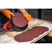 Sealey Hook-and-Loop Sanding Disc Set 225mm 5pc SSD05 Sealey - Dynamic Drive