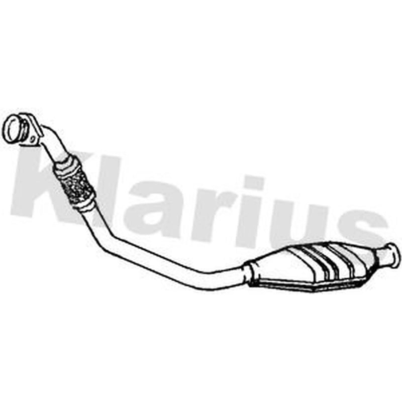Klarius Catalyst Type Approved With Pipe fits Opel Movano A 1999-2000 2.5
